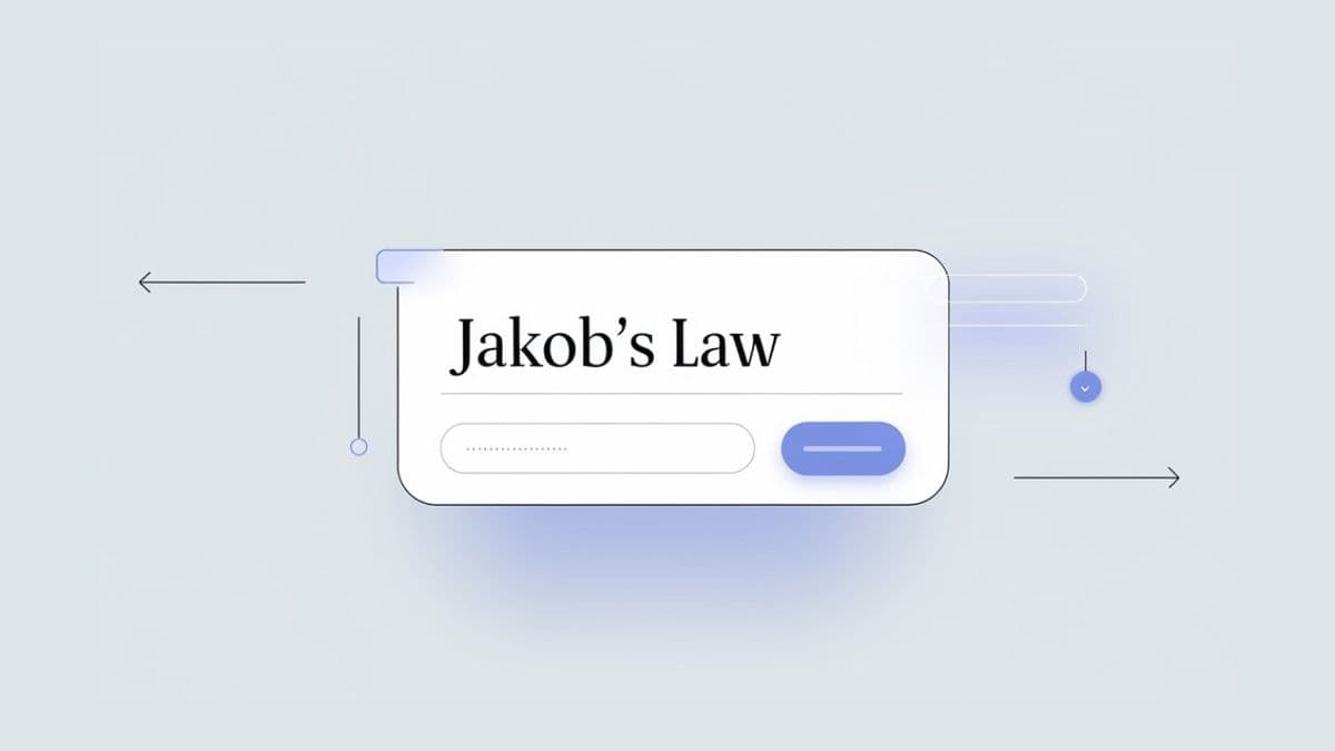 ヤコブの法則：使い慣れた操作感を活かすデザイン