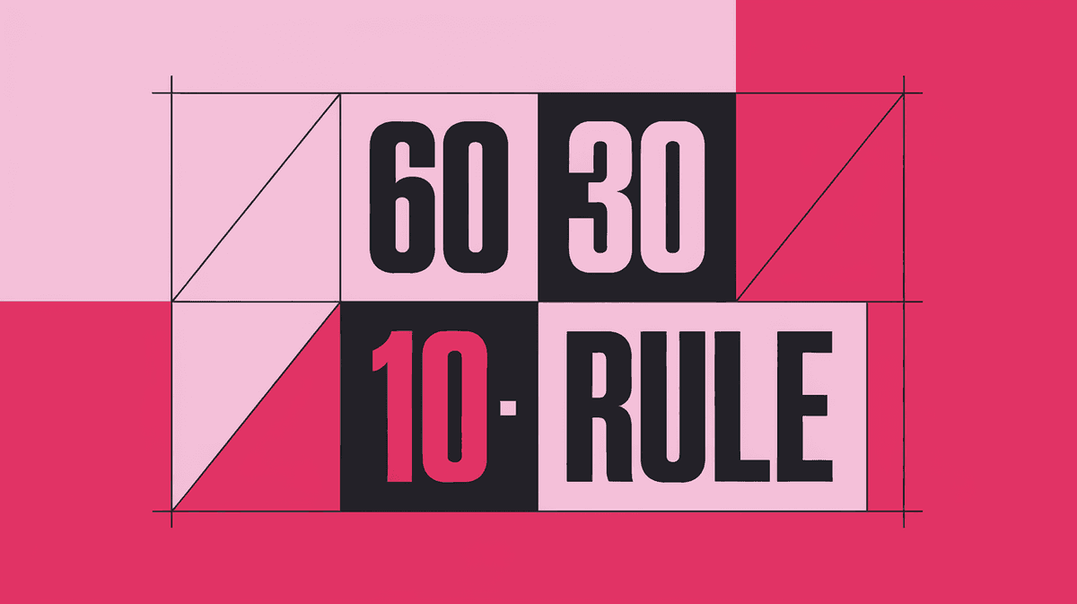 色彩設計の最適化 UIデザインにおける60-30-10ルールの活用法